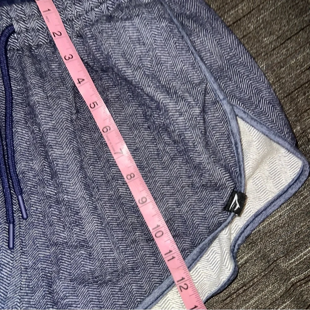 Gymshark Cotton Blend Hottie Workout Athletic Shorts (Women's M) Blue